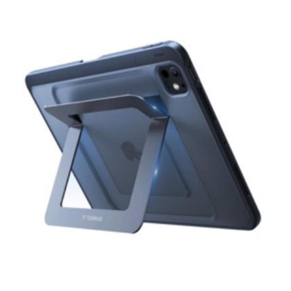 Torras Ostand Black Case for iPad Pro 13 inch 2024 2025 Multi Angle Kickstand